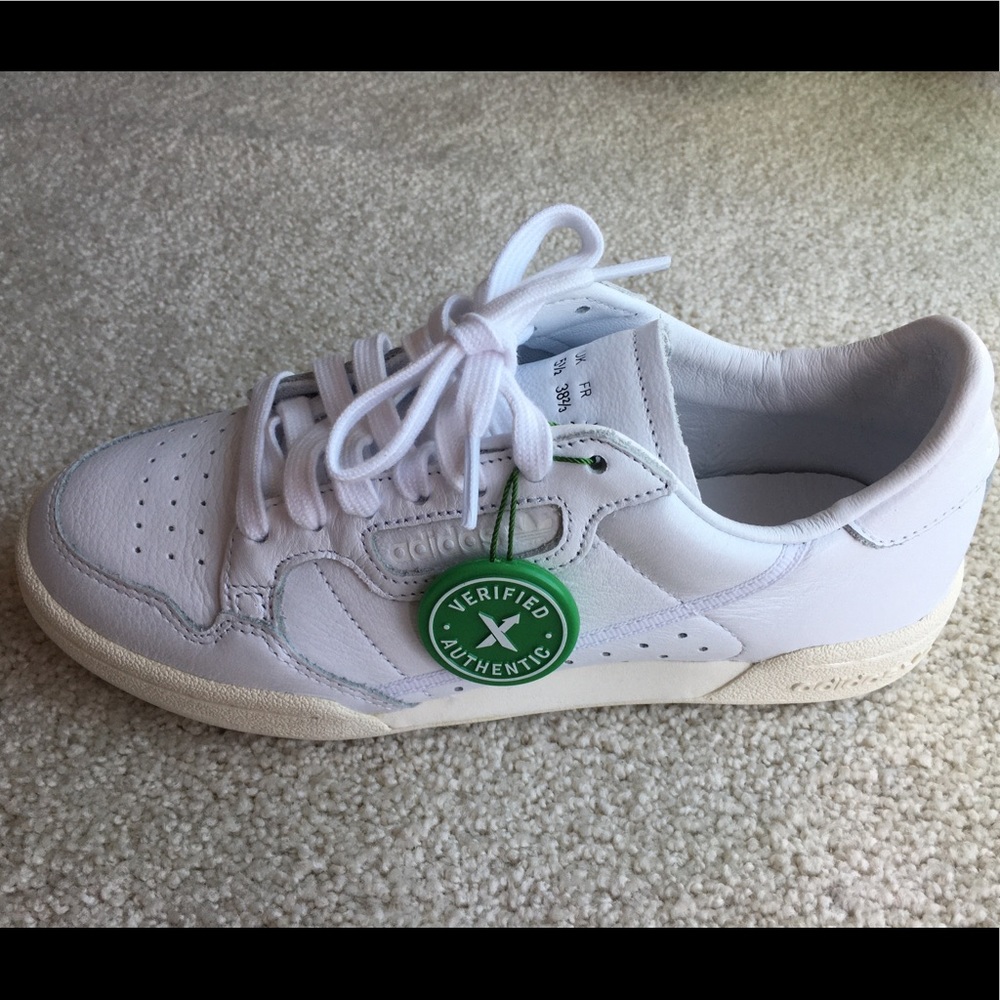 Adidas Continental 80 Triple White sneakers